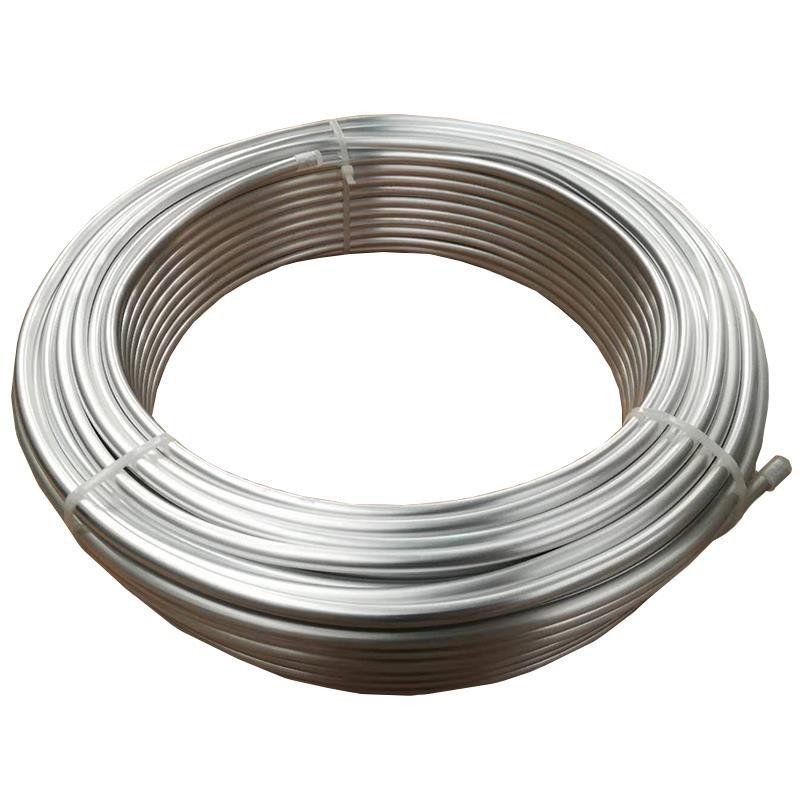 3/8 Inch 8mm Od .035 Wall Radiator 1050 Aluminum Fin and Tube Cooling Copper Condenser Coil for air Conditioning Manufacturer