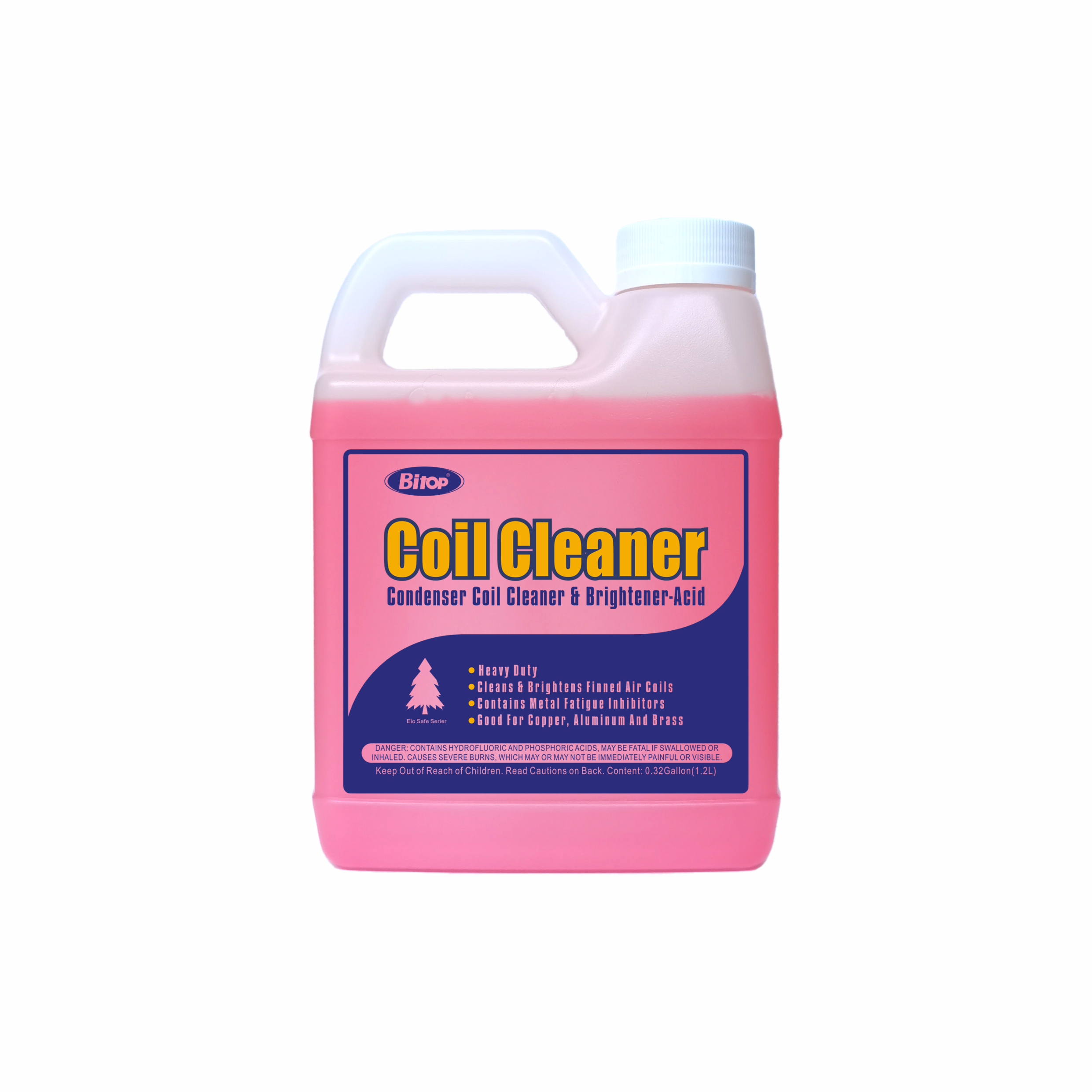 Bitop Hot Sale air Conditioner Cleaner Ac Coil Alkaline Acid Natural Cleaner Liquid