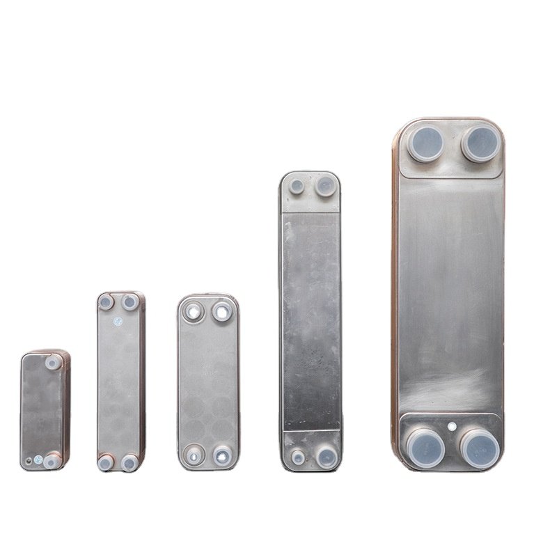 Brazed Plate Heat Exchanger Air Conditioning Condensation Evaporator Stainless Steel Plate Heat Exchanger