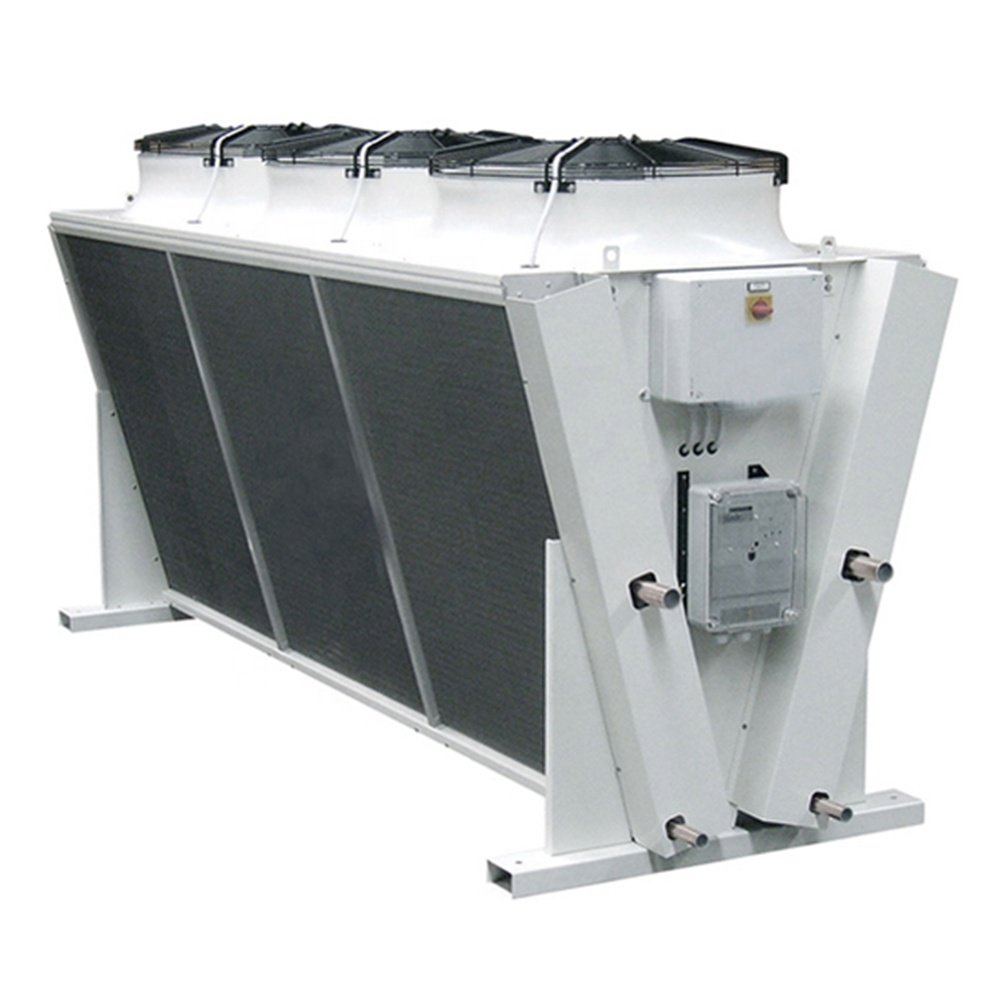 Efficient and Energy-saving Stainless Steel Corrosion-resistant V-shaped Dry Cooler for Data Centers