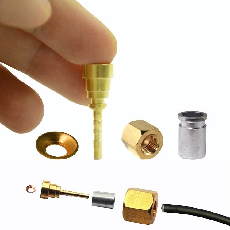 HVAC Pressure Hose Brass TEE Connector