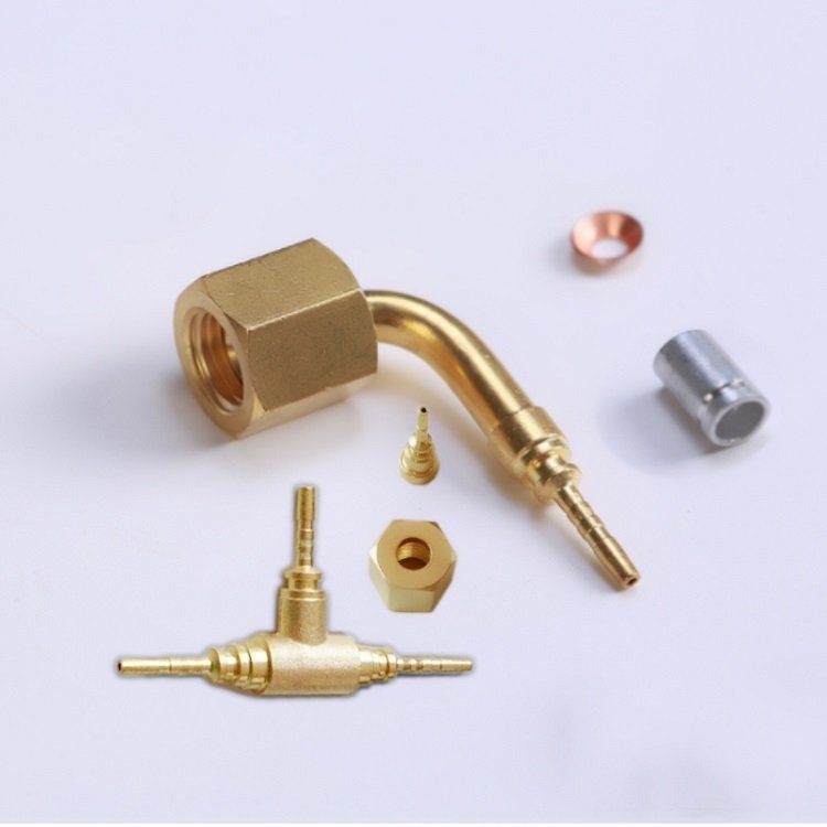 HVAC Pressure Hose Brass TEE Connector