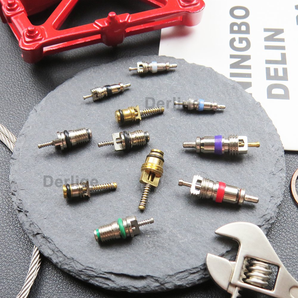 Car Air Conditioner Valve Core R12 R134A Automotive Air Conditioning A/C Valve Core