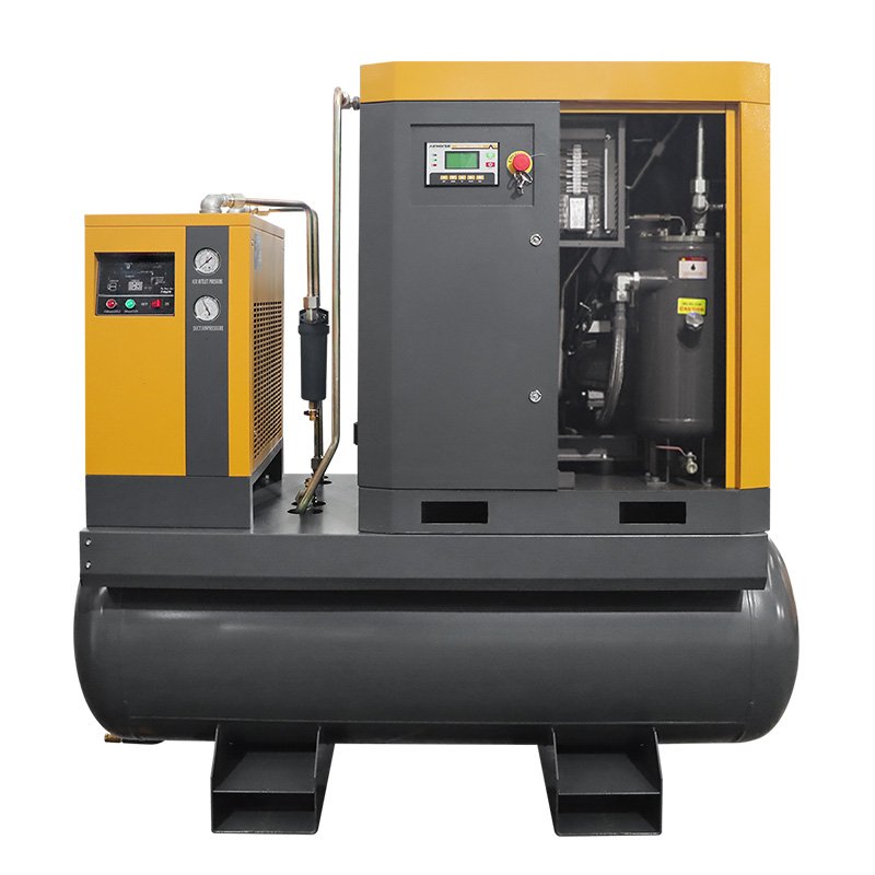 Hot Selling Quality Screw air Compressor All in One 5.5kw 7.5kw 11kw 15kw 7hp 10hp 15hp 20hp IP54 IP55 Motor