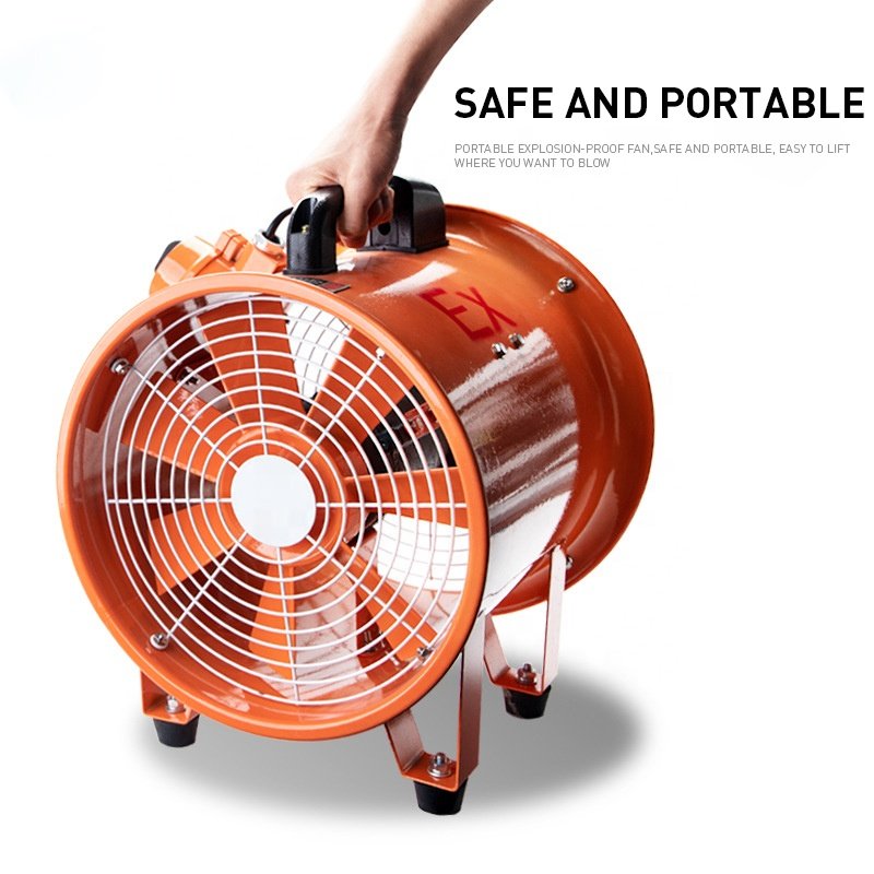 220V 380V Industrial Axial Flow Air Blower Ventilator Air Ventilation Fan Portable Air Blower