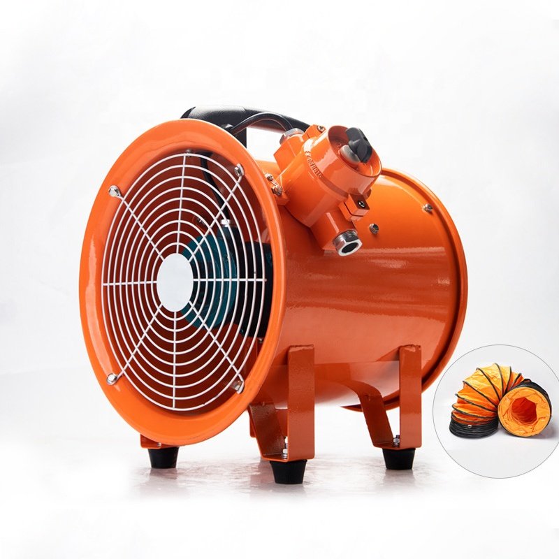 220V 380V Industrial Axial Flow Air Blower Ventilator Air Ventilation Fan Portable Air Blower