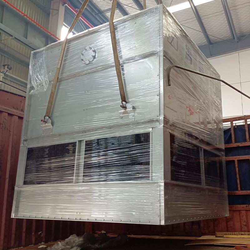 Corrosion-Resistant Steel Frame Open Counter Flow Industrial Water Chiller Fluid Cooling Tower