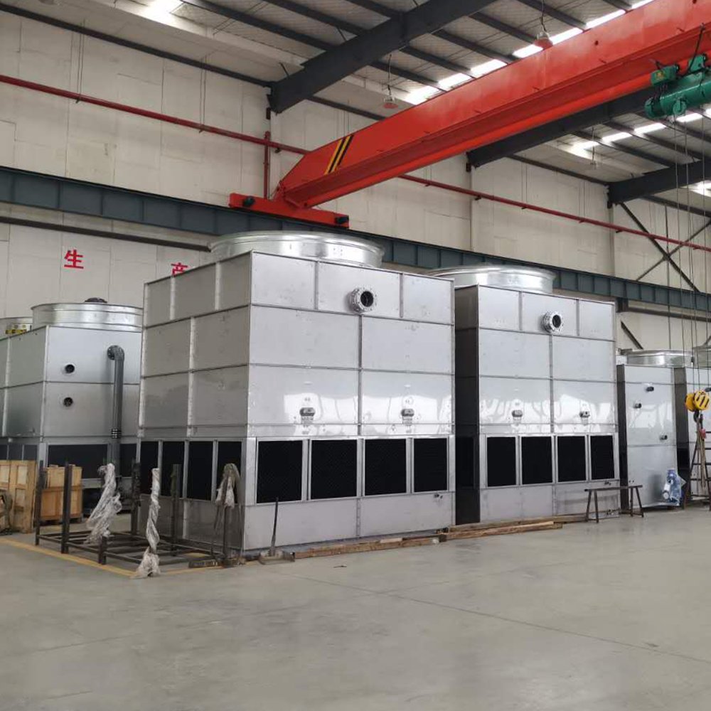 Corrosion-Resistant Steel Frame Open Counter Flow Industrial Water Chiller Fluid Cooling Tower