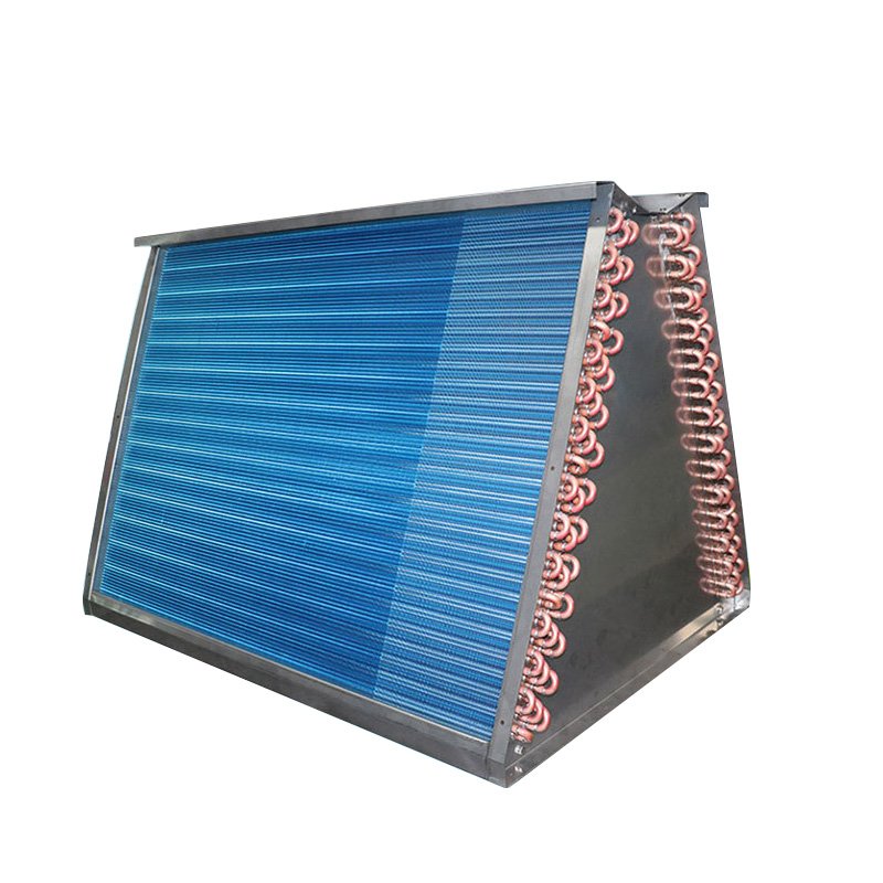 Air Cooled Refrigerator Condenser Hydrophilic Aluminum Fin Copper Tube Condenser Evaporator Coil Heat Exchangers