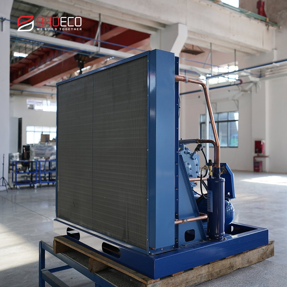 High Quality Commercial Cold Storage Air Condenser Refrigeration Open Type Condensing Units