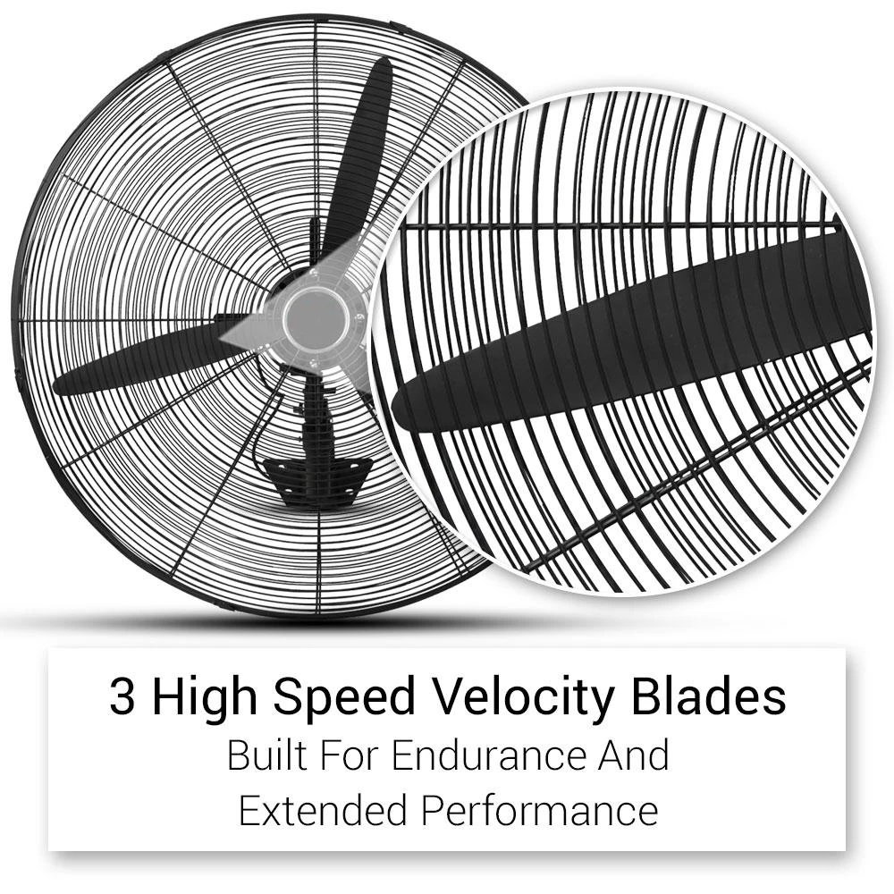 OneDry 30inch 750mm Wall Fan CE SAA Blower High Quality FS-75 FB-75 Industrial Fan and Pedestal Stand Fan 3 Speed for Cooling