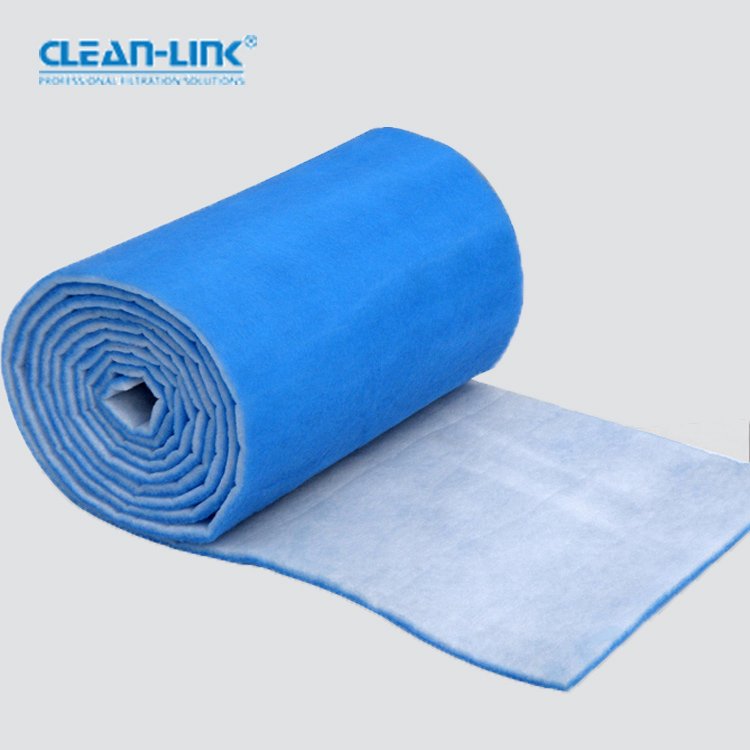 Clean-link Customized Color Cotton Filter Mats Media Preliminary Air Filter Material