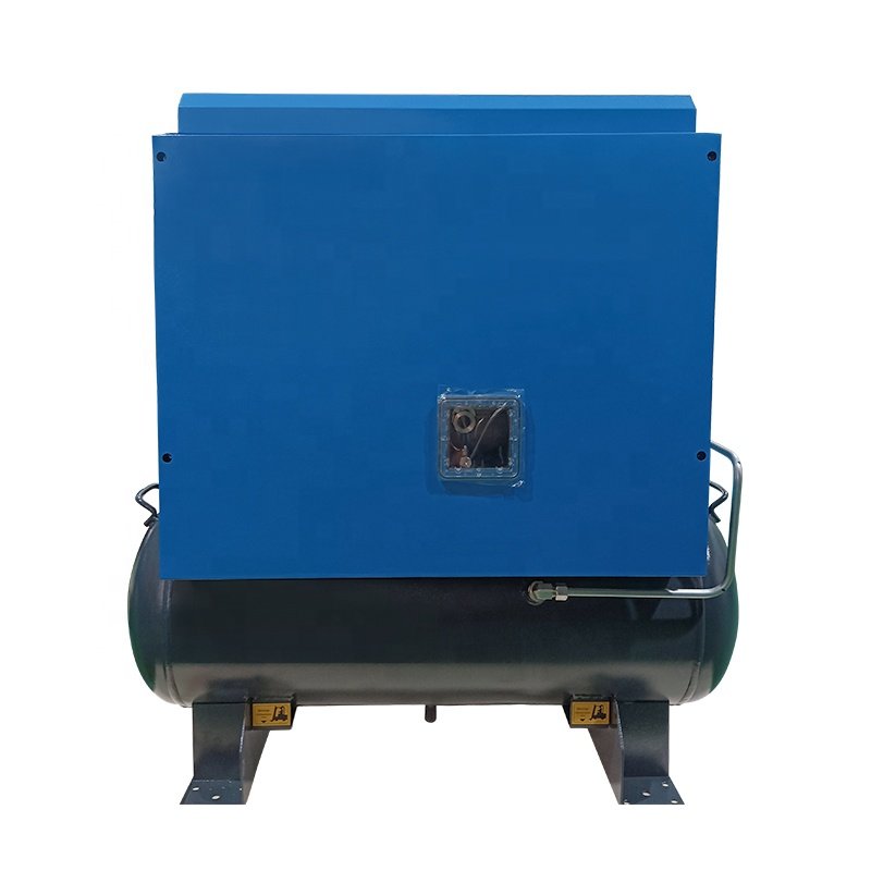 High Quality 8bar 10bar All in One Screw Air Compressor 5hp 6hp 7hp 10hp Single Phase Portable Air Compressor