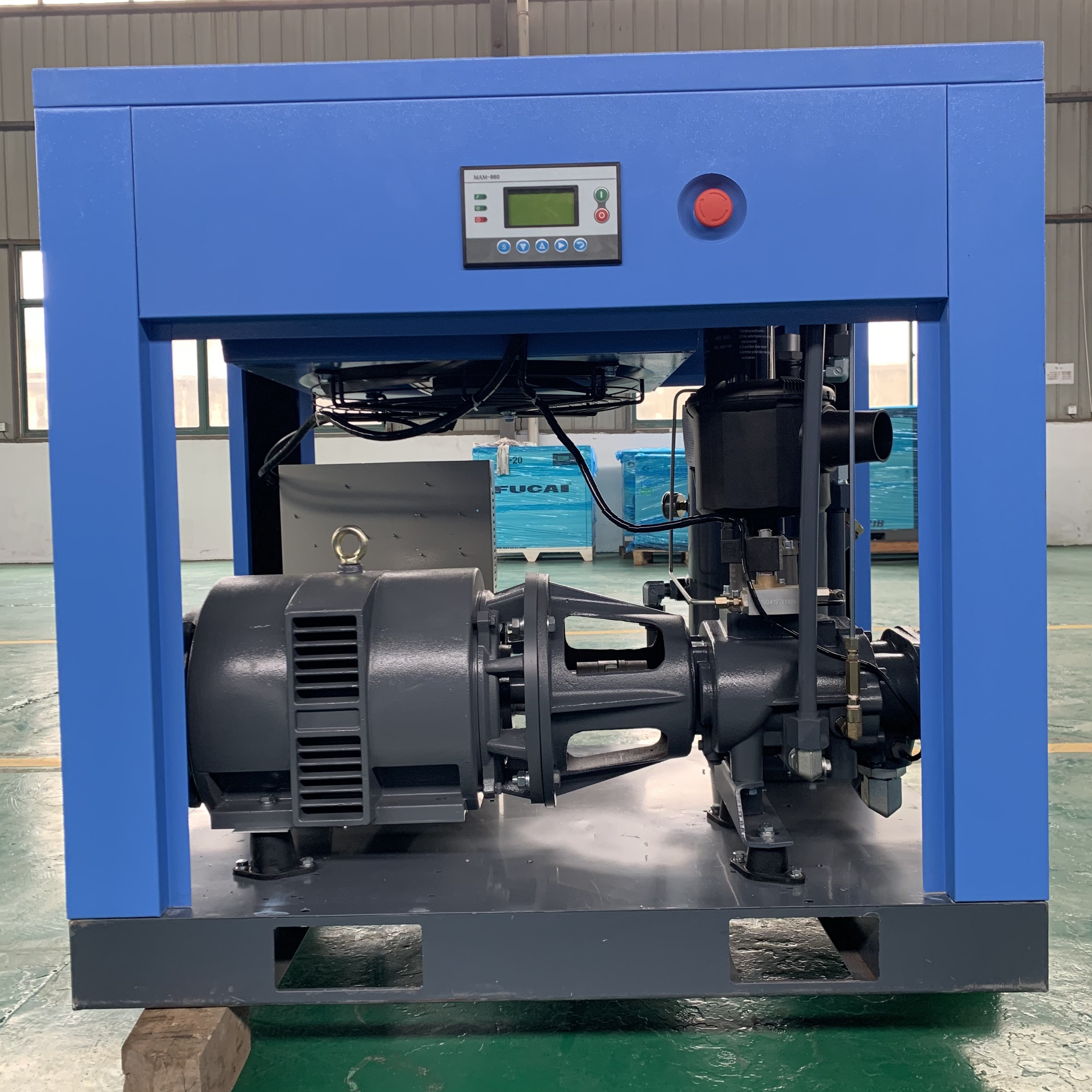 FUCAI Rotary Screw air Compressor Low Price 8/10/13bar 11kw 15 hp Industrial air Compressor
