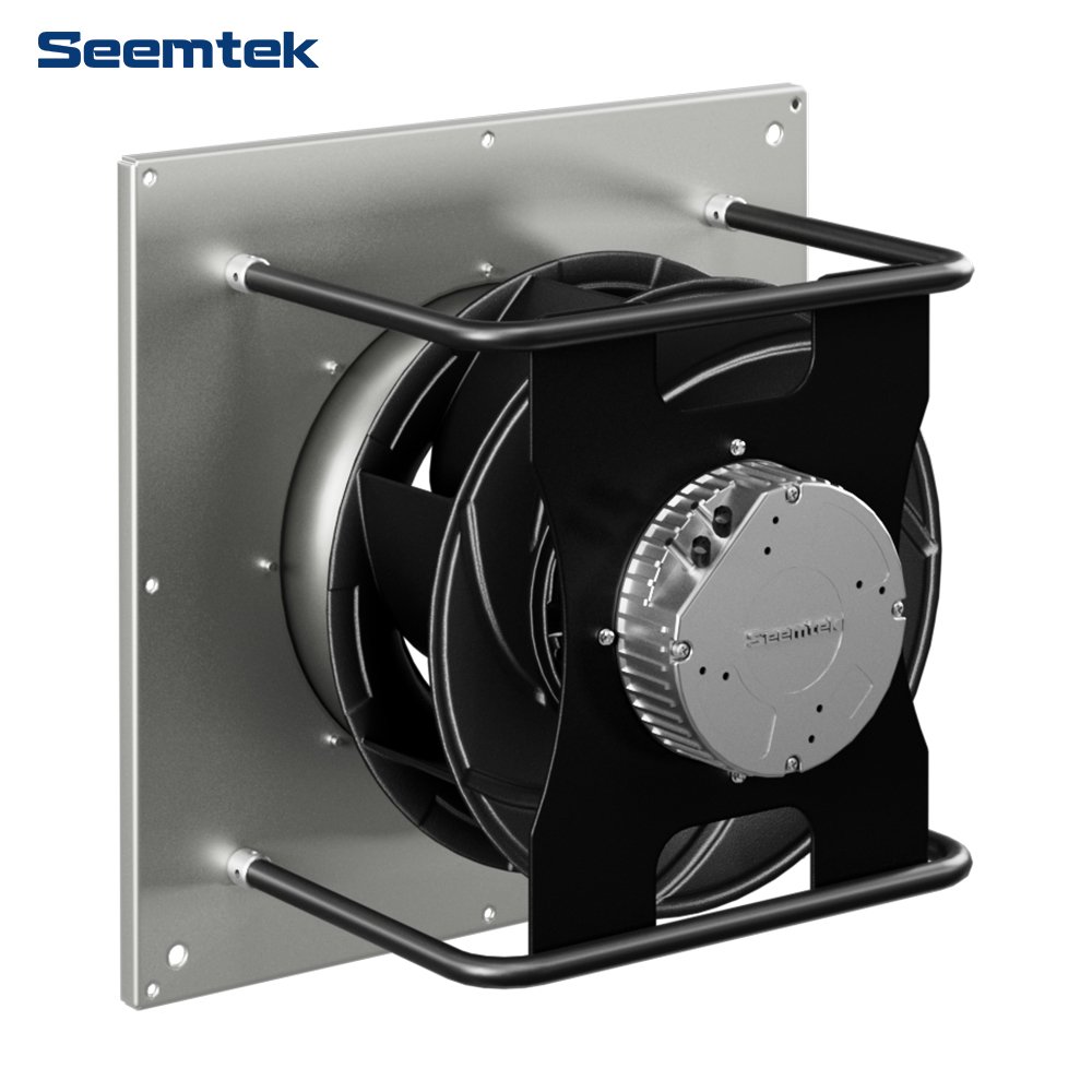 355mm EC Plastic Backward Impeller Plenum Centrifugal Fans for Air Handling Units