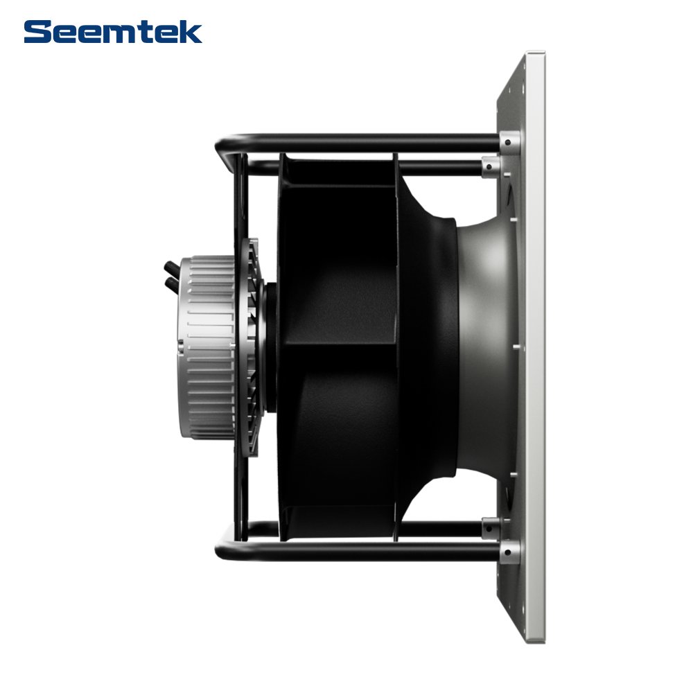 355mm EC Plastic Backward Impeller Plenum Centrifugal Fans for Air Handling Units