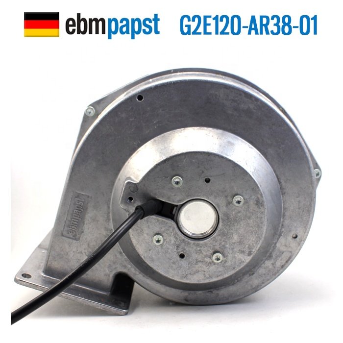 ebmpapst G2E120-AR38-01 230V AC 0.37A 83W 2500RPM 120mm Full Metal Turbine Blower Centrifugal Cooling Fan G2E120-DD70-12