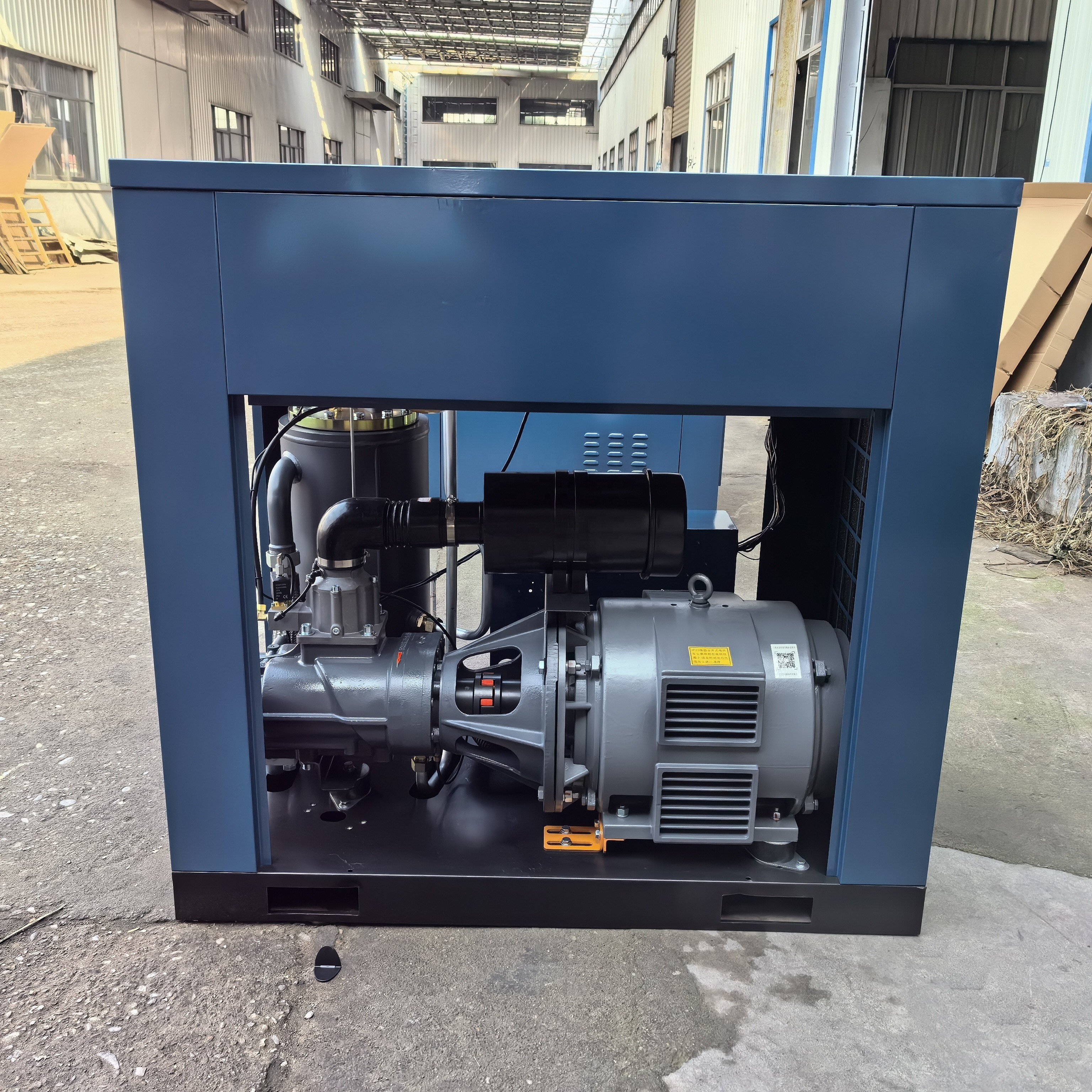 High Performance Rotary 37KW 214CFM Screw Air Compressor