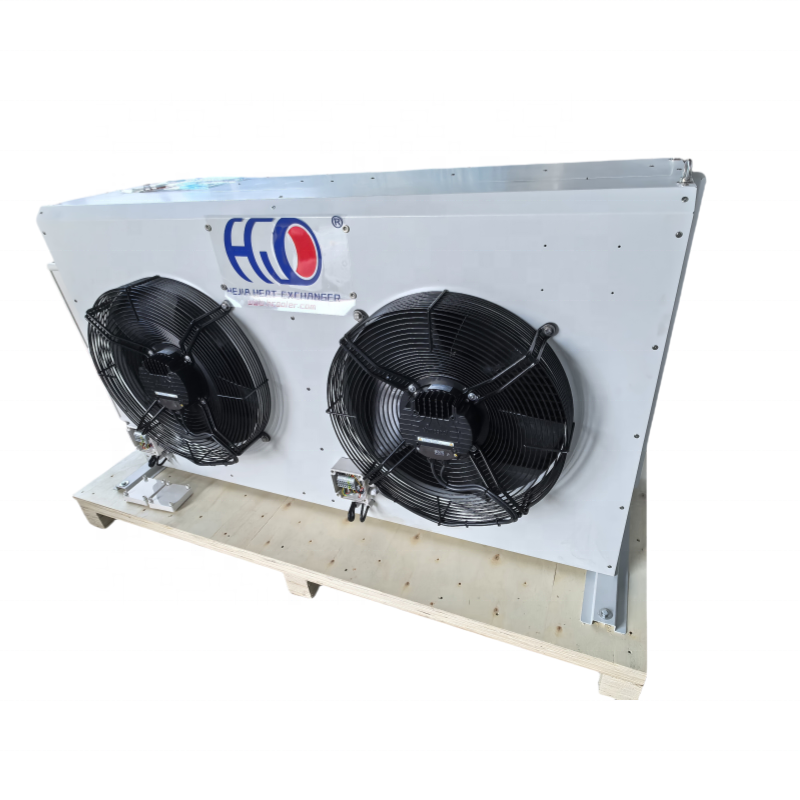 Hejia High Quality H Type Air Cooled Condenser Used For Cold Room Refrigeration Unit With Fans