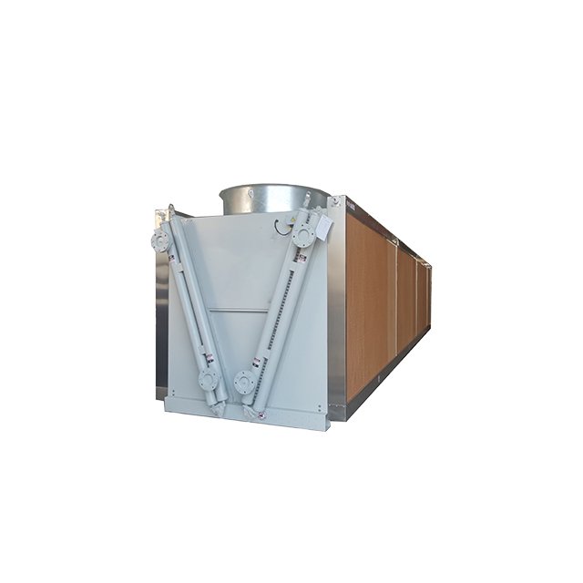 Service Provider Automated Production Process Hot Selling Top Air Outlet Air Cooled Condenser Dry Gas Cooler