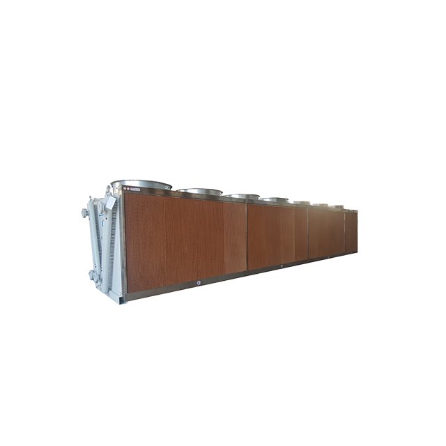 Service Provider Automated Production Process Hot Selling Top Air Outlet Air Cooled Condenser Dry Gas Cooler