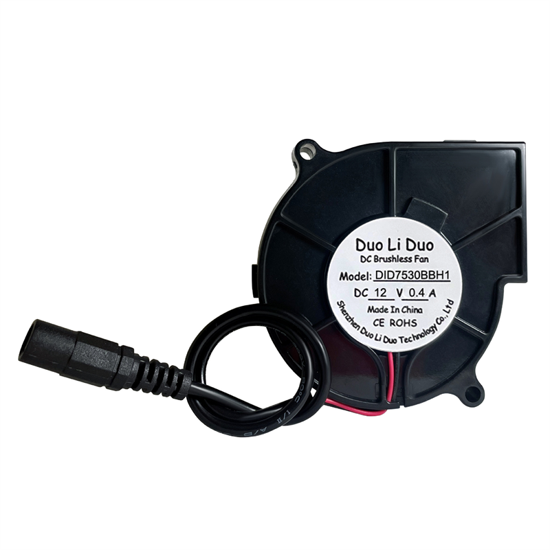 3 Inch Duct Fan Dc 12 Volt 75mm Furnace coke Oven Blower Fan 7530