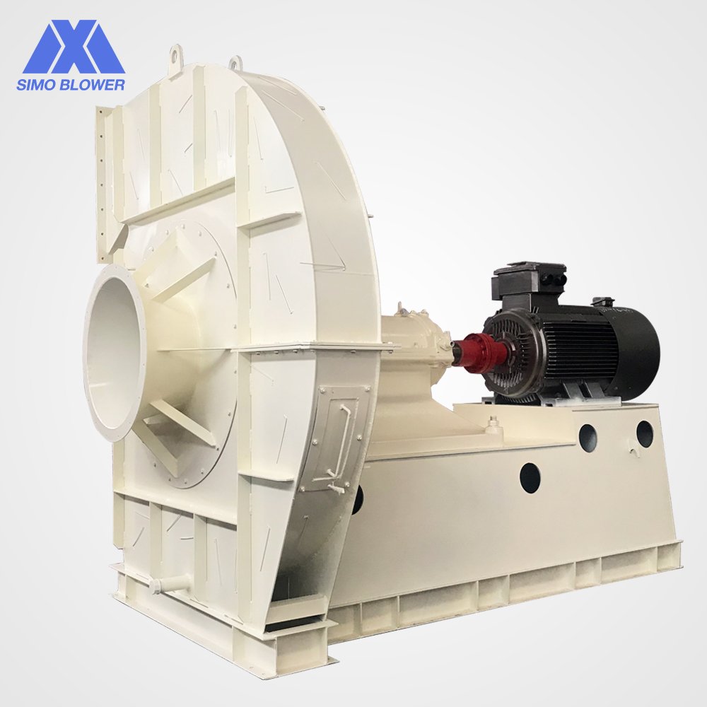 Low Noise Low Leakage sealed High Pressure Industrial Boiler Induced Draught Fan for Metallurgy