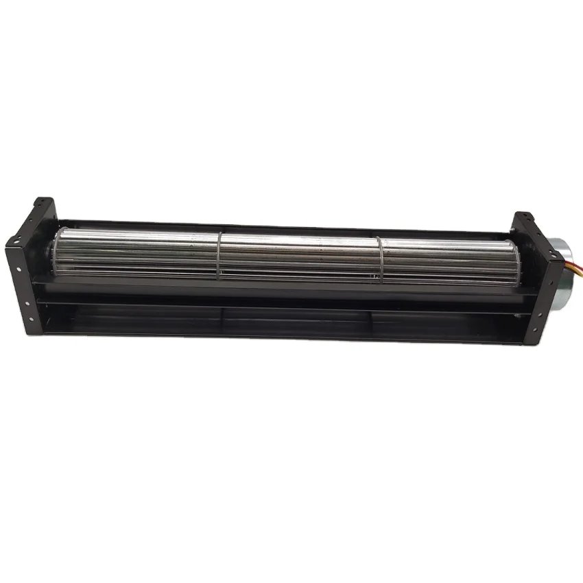 DC 12V Cross Flow Fan 290mm Large Airflow DC 24V Tangential Cross Flow Blower