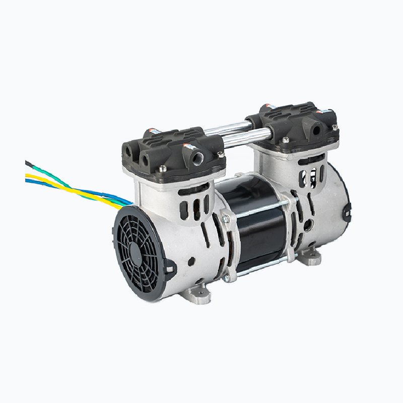 DC Air Compressor 12V/24V/48V High Efficient and Quiet 1/2 Hp Oil-less Rocking Piston Oilless Air Pump