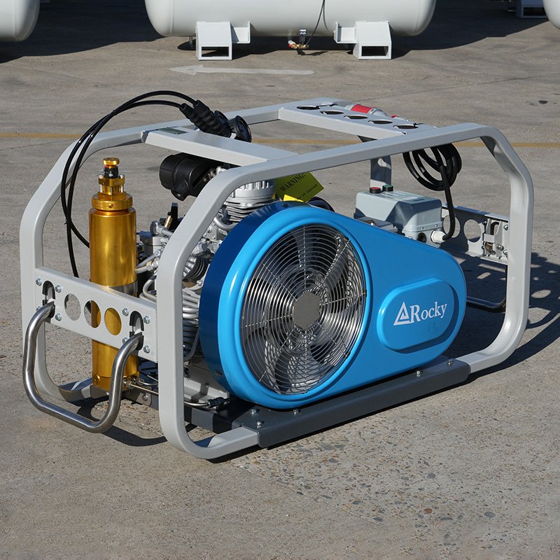 4500 psi Portable Scuba Diving 30MPa 300bar High Pressure Breathing Air Compressor GDR-400E
