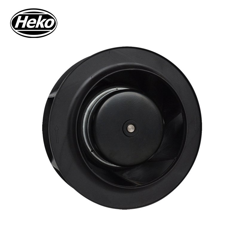 Heko Energy-Efficient 230V/220V 190mm EC Backward Curved Steel High Pressure Air Circulation Fan Greenhouse AC/DC Compatible