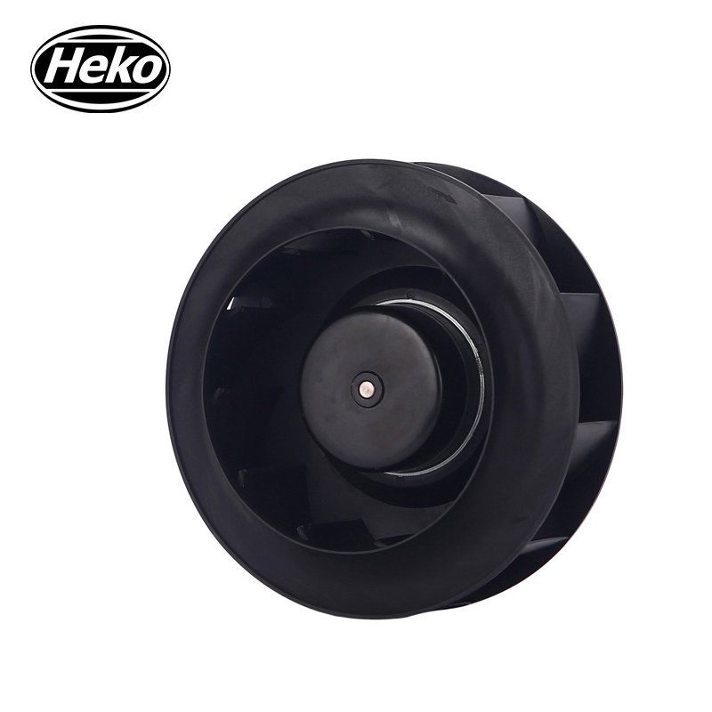 Heko Energy-Efficient 230V/220V 190mm EC Backward Curved Steel High Pressure Air Circulation Fan Greenhouse AC/DC Compatible
