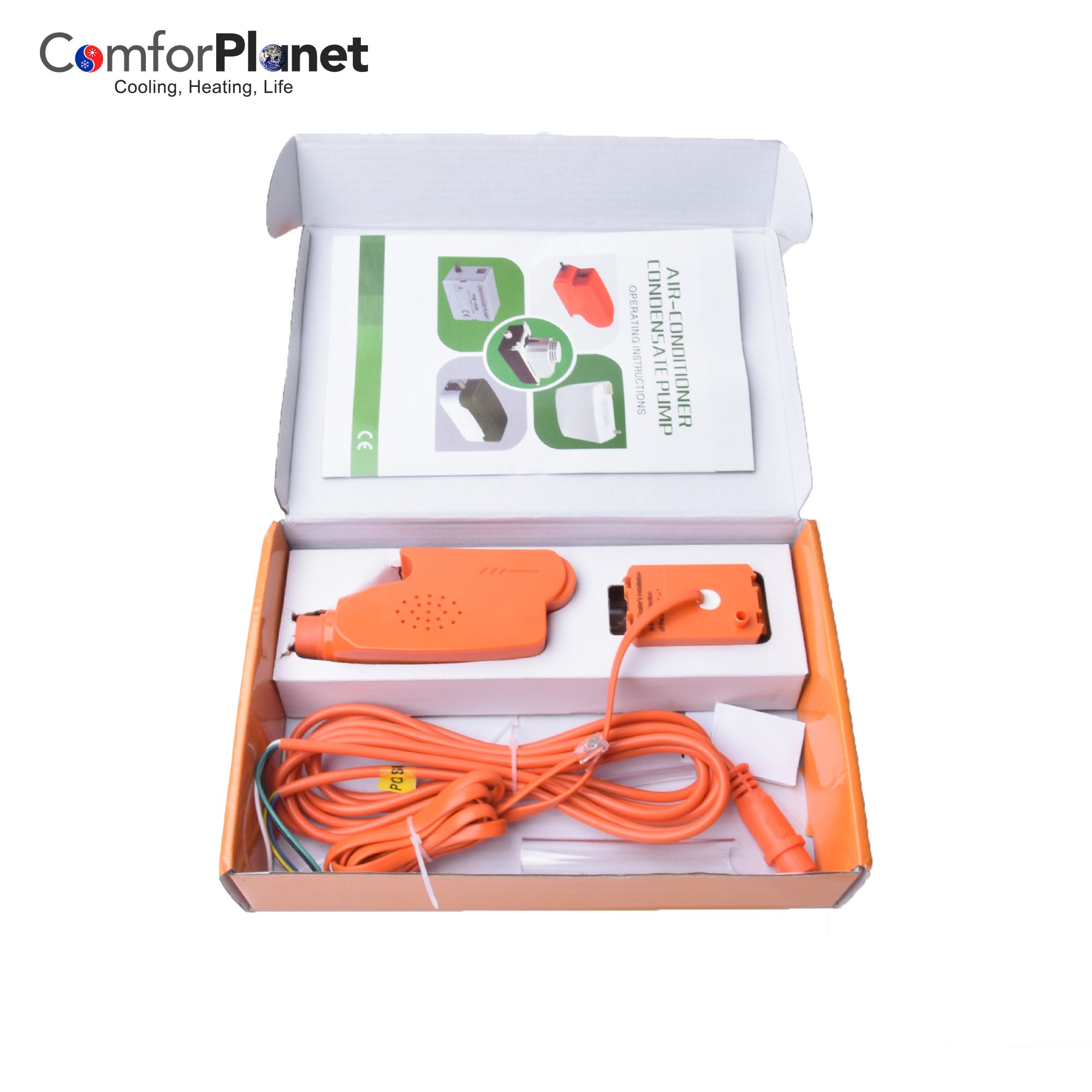 HVAC Factory Price PSB 1218 Red Mini Box A/C 230V Condensate Drainage Pump for Automatic Condensation Drain Removal Quiet Pump