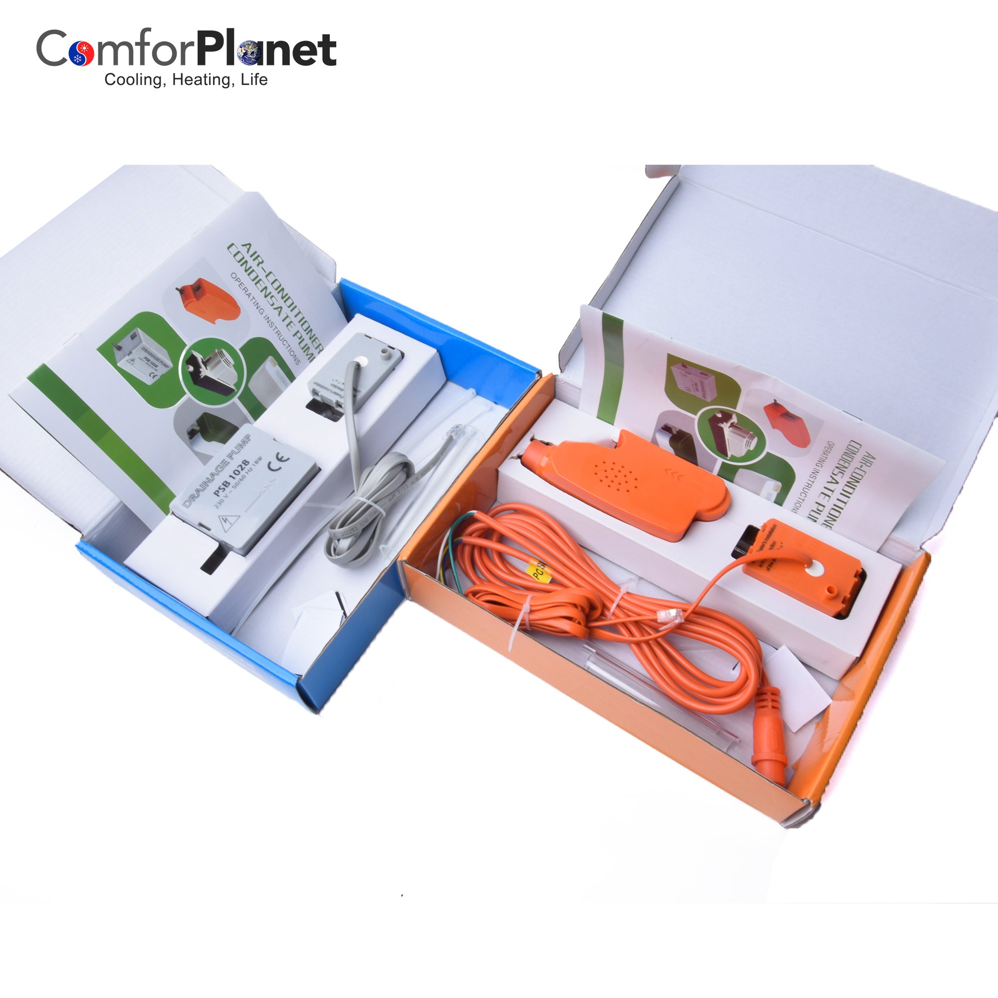 HVAC Factory Price PSB 1218 Red Mini Box A/C 230V Condensate Drainage Pump for Automatic Condensation Drain Removal Quiet Pump