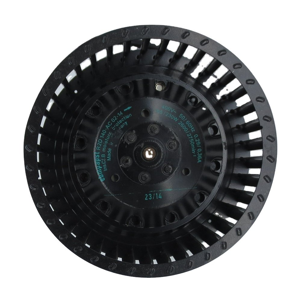 ebmpapst R2D140-AC02-14 140mm 400V AC 0.29A 165W 2600RPM IP54 Centrifugal Cooling Fan for Servo Motor Inverter