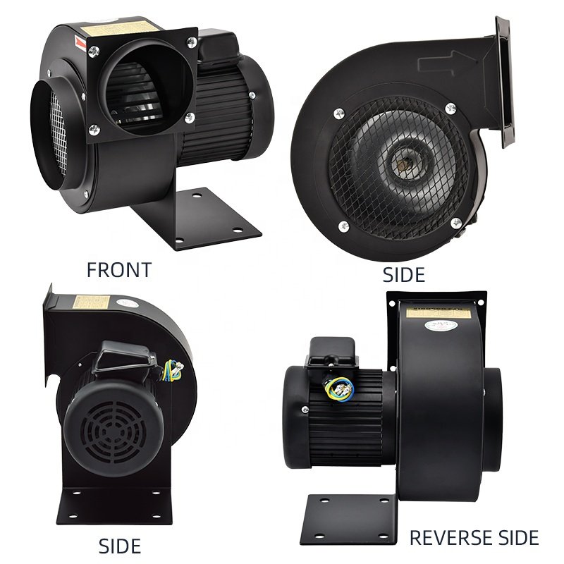 Small 220V/380V 12.5CMM 50/60Hz Powerful Cooling Industrial Small Centrifugal Blower Fan