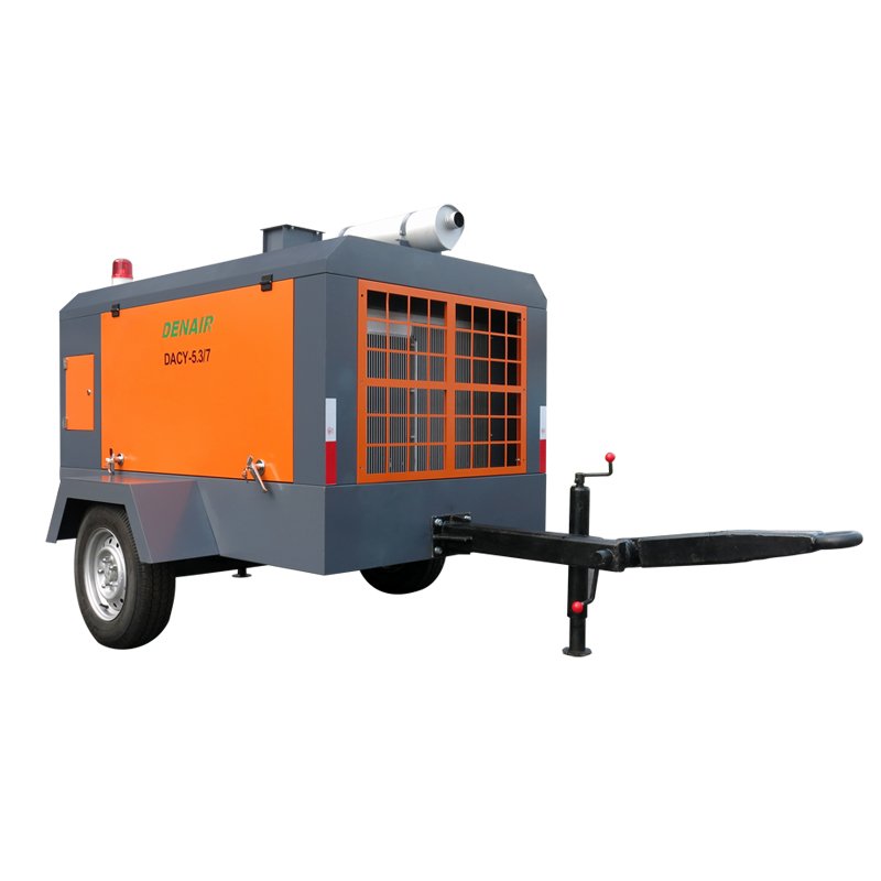 37kw 50hp 330 Cfm 365cfm diesel Mobil Industrial air Compressor