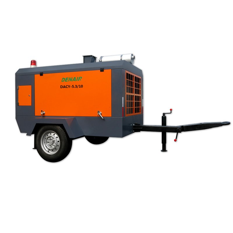37kw 50hp 330 Cfm 365cfm diesel Mobil Industrial air Compressor