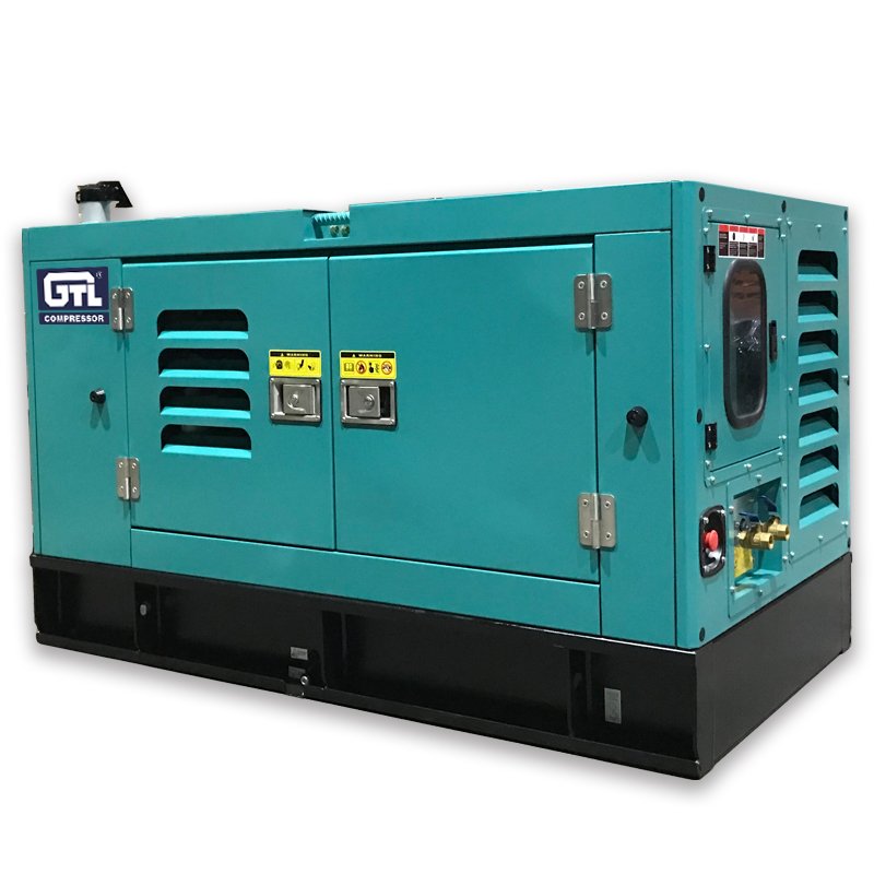 DS100S7F Screw Diesel Diesel Air Compressor 2.8m3 7bar 100CFM Air Compressor