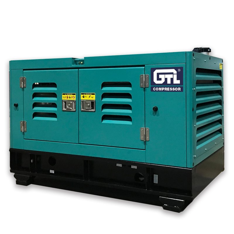 DS100S7F Screw Diesel Diesel Air Compressor 2.8m3 7bar 100CFM Air Compressor