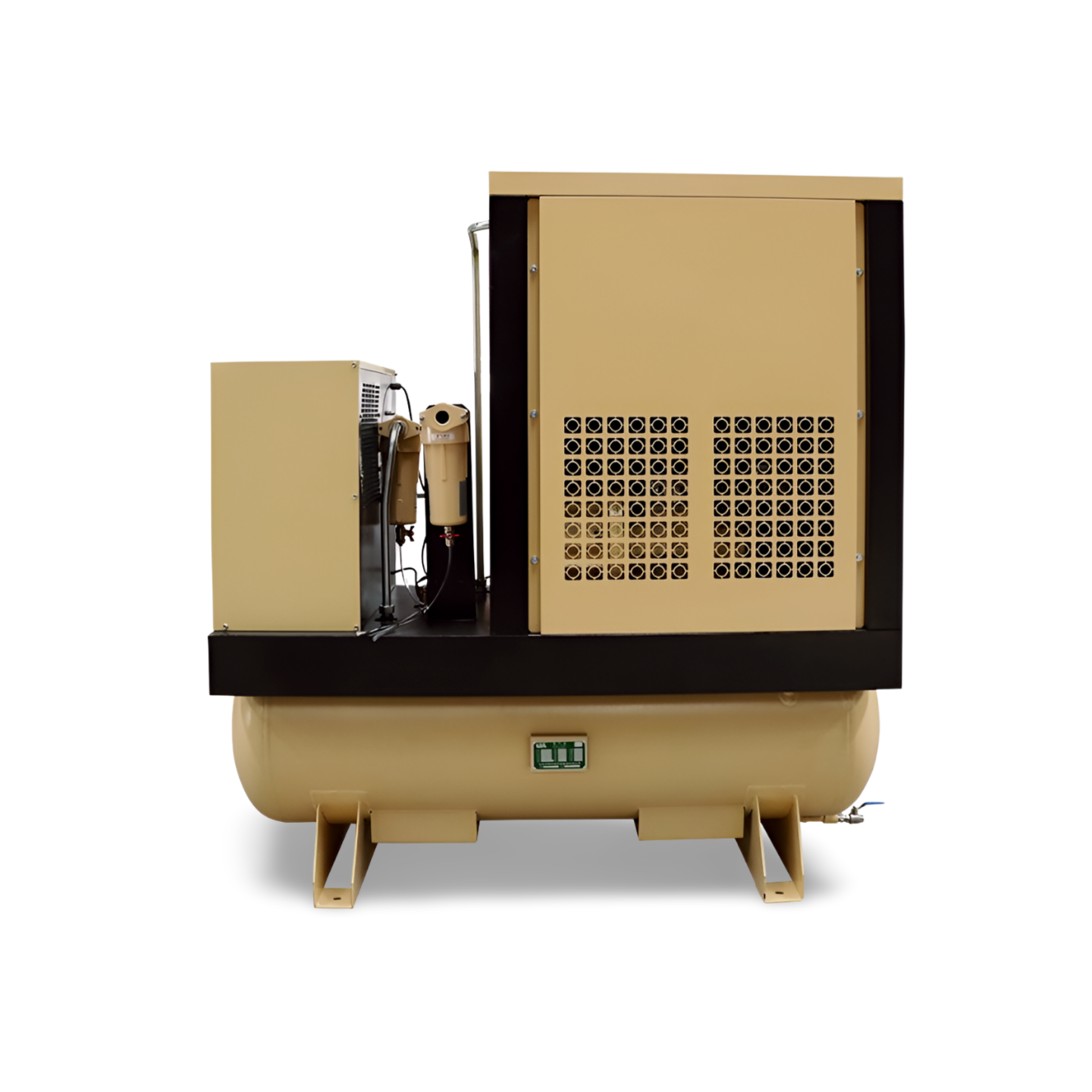 High Quality Professional Industrial All in One Screw Air Compressor With Air Dryer Tank for Home Use Food