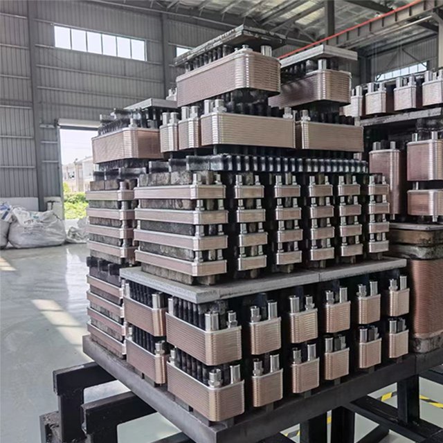 Water Cooled Car air Conditioner Condenser Industrial Stainless Steel 304/316L diesel Oil Water Cooler Plate Heat Exchanger