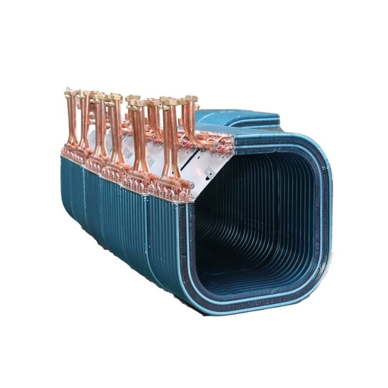 High Performance Cassette Copper Ac Indoor Unit Cooling Coil Evaporator Coil for Cassette Hvac Room Air Conditioner