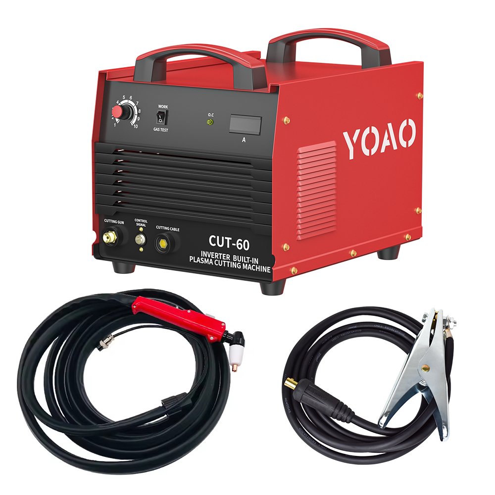 YOAO Built in Air Compressor Plasma Cutter Plasma Cutting Machine Pilot Arc Air Plasma Cutter