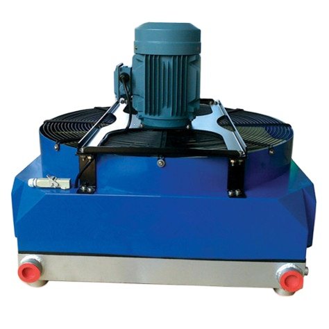 Hydraulic Oil Air Coolers With Fan Ac220v Dc24v Heat Exchanger With Fan Hydraulic Oil Radiator Air Compressor Oil Cooler