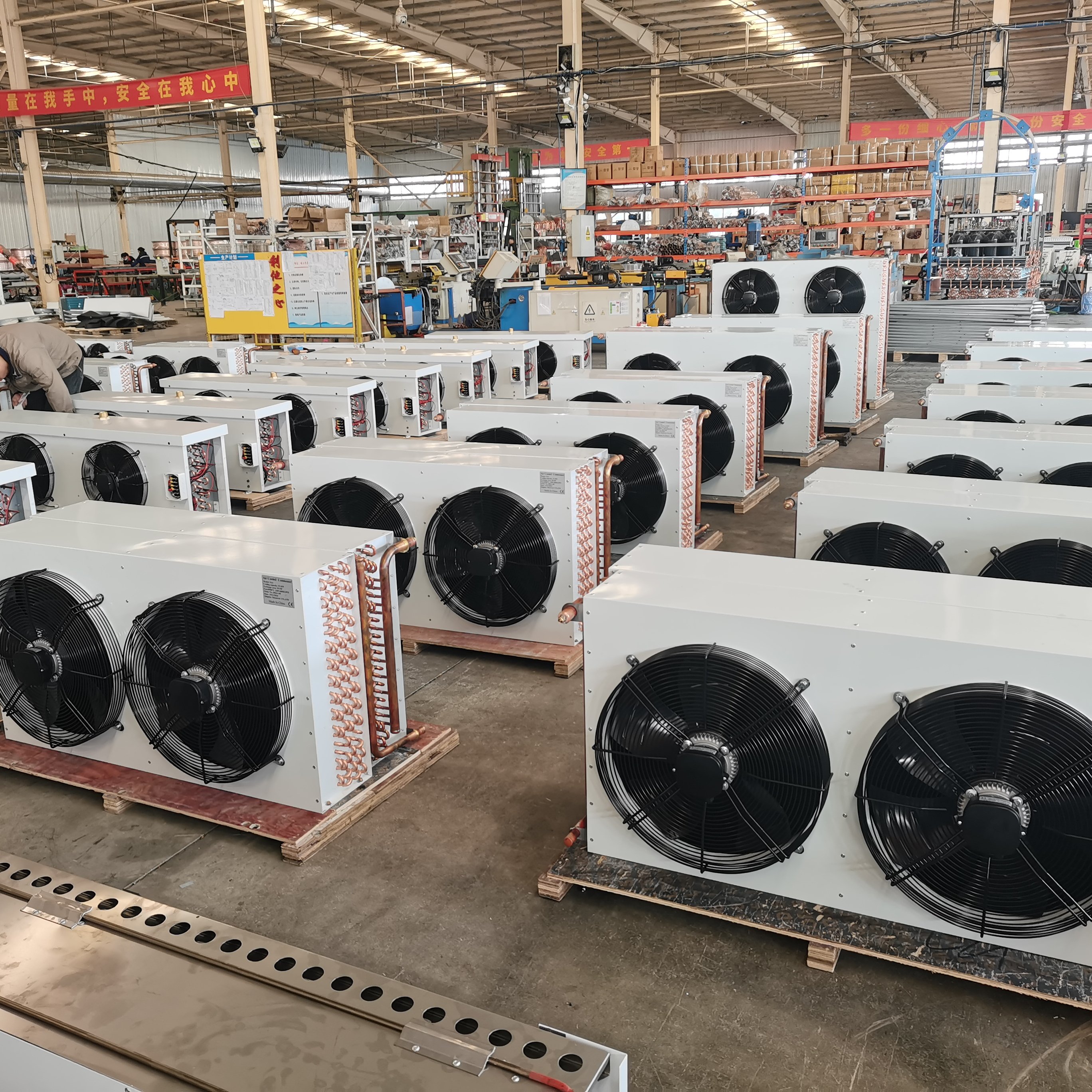 FN 2HP High Quality Low-Noise Air-Cooled Condenser Unit For Cold Storage Refrigeration Restaurants Retail China Gold Supplier