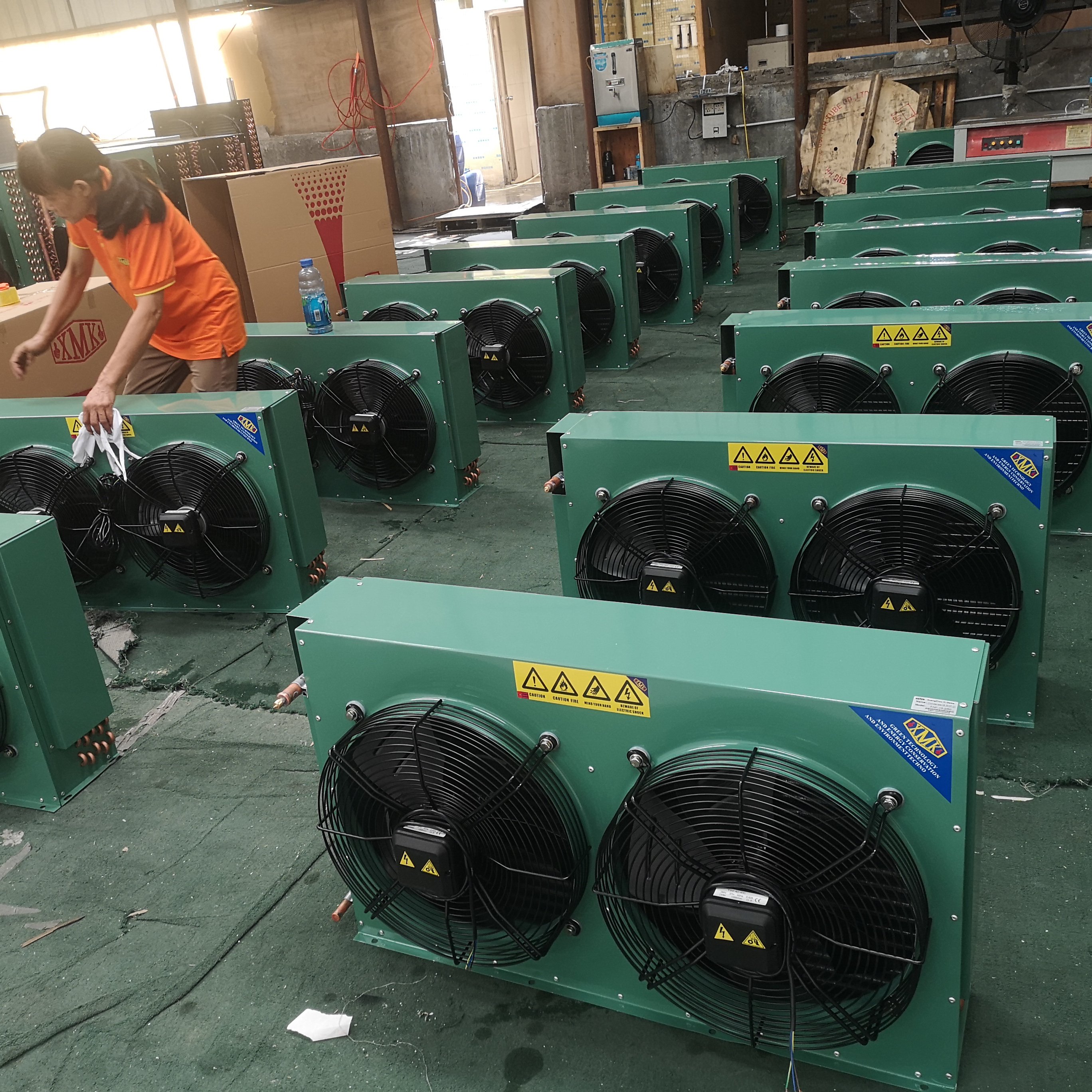 Refrigeration System Air Cooler Condenser for Freezing Air Cooling Coil for Cold Room Cold Storage
