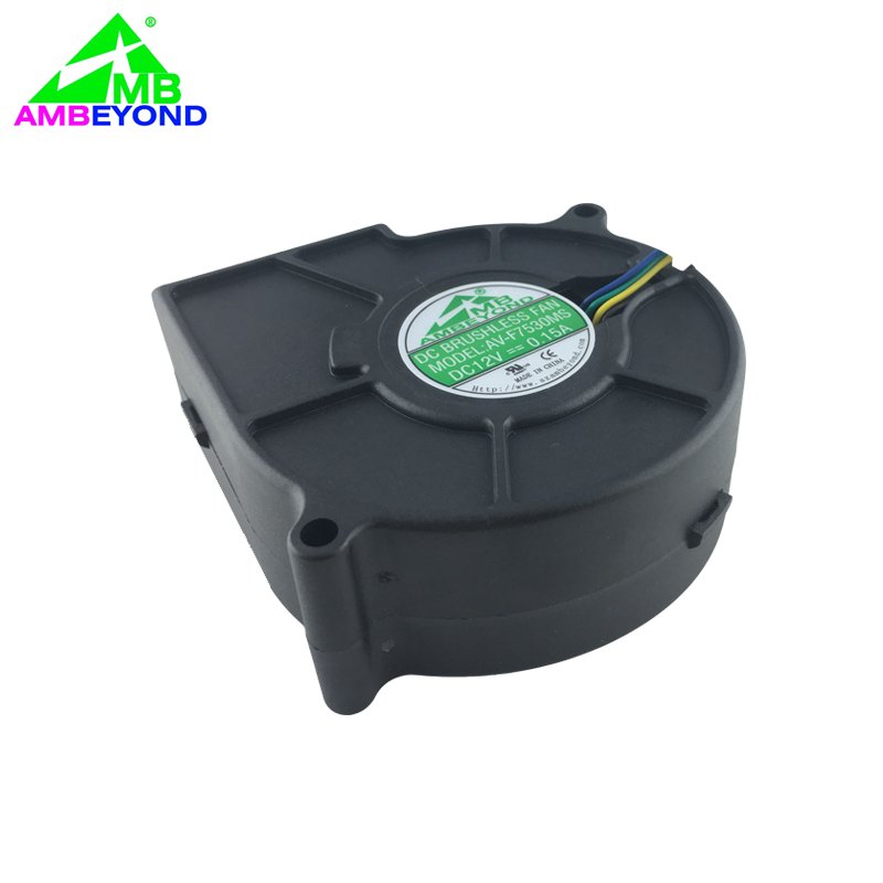 7530 DC 5V Micro Air Blower Fan High Air Flow Centrifugal Fan, Mini Industrial Blower 75*75*30mm