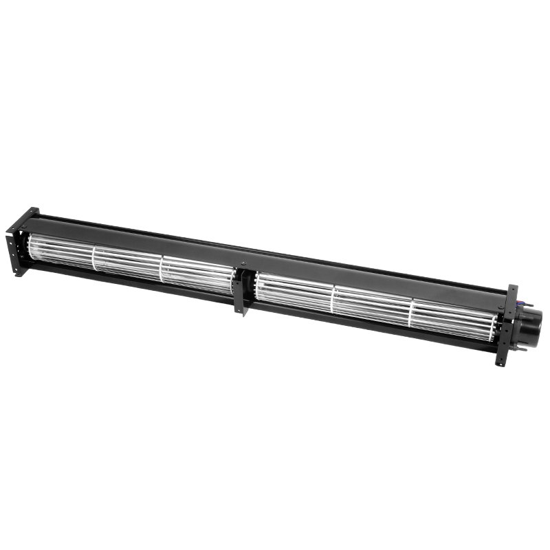 COOLCOM PWM 0~10V 24V Dc Tangential Fan ultra Quite 12v Cross Flow Fan with Brushless BLDC Motor for HVAC Floor Under Warmth