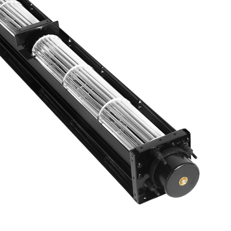 COOLCOM PWM 0~10V 24V Dc Tangential Fan ultra Quite 12v Cross Flow Fan with Brushless BLDC Motor for HVAC Floor Under Warmth